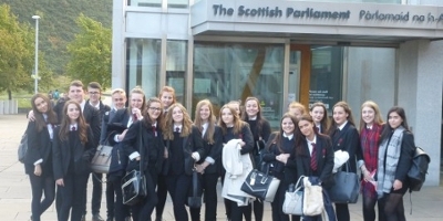 Scottish Parliament trip 16/17 N5 and Higher Modern Studies