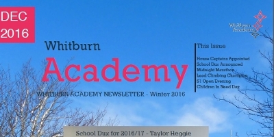 Winter 2016 newsletter cover