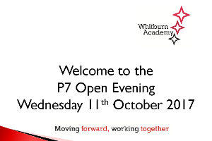 P7 open night 2017