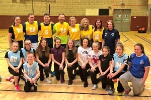 Staff v Pupils Netball match 2018