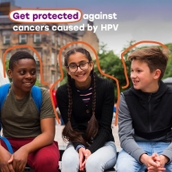 HPV Social Media advert 2021