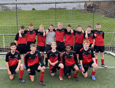 S2 Boys Football team 2021