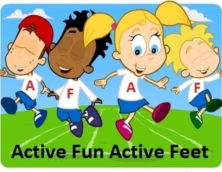 Active Fun Active Feet Logo