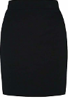 black skirt